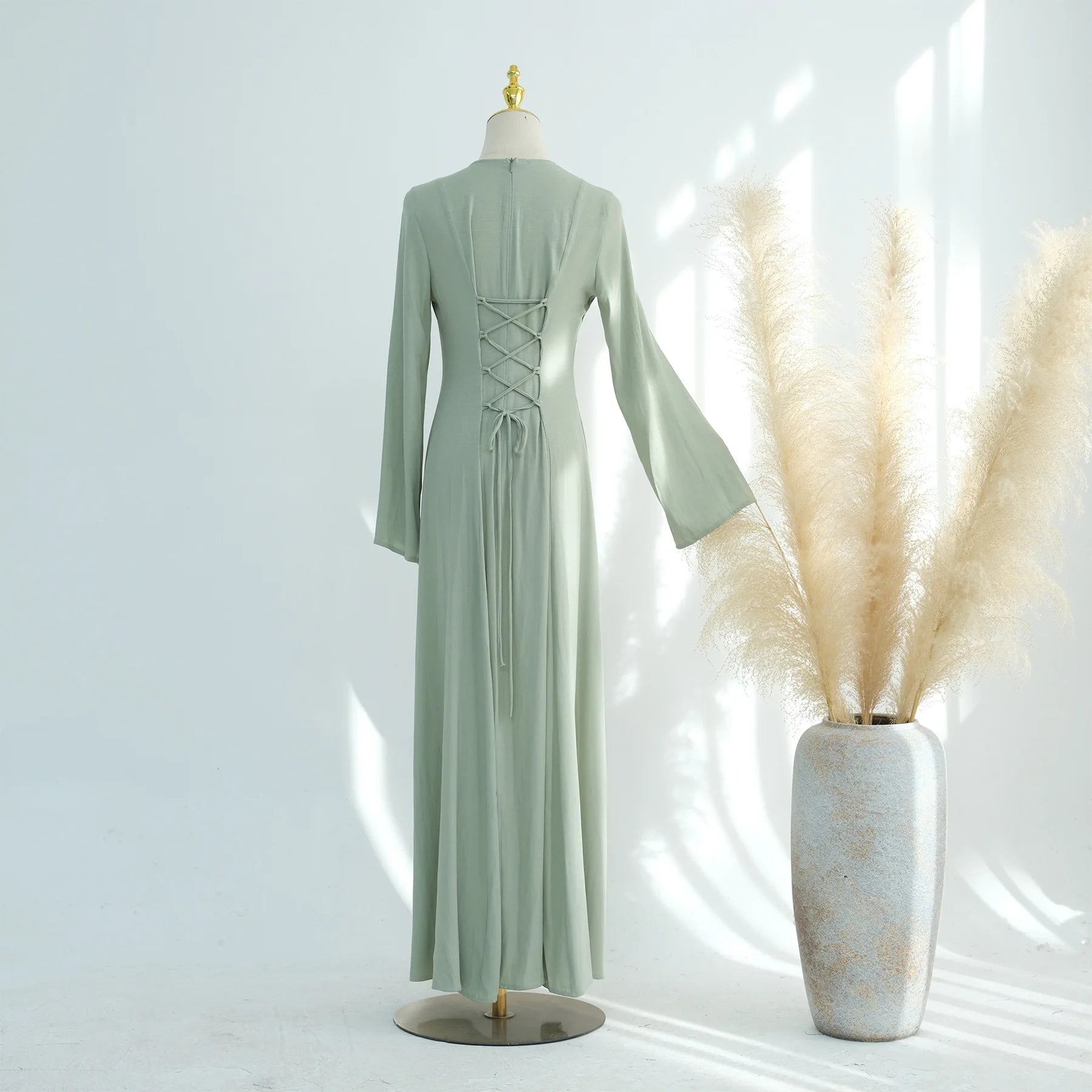 Plain Elegant Abaya Dress