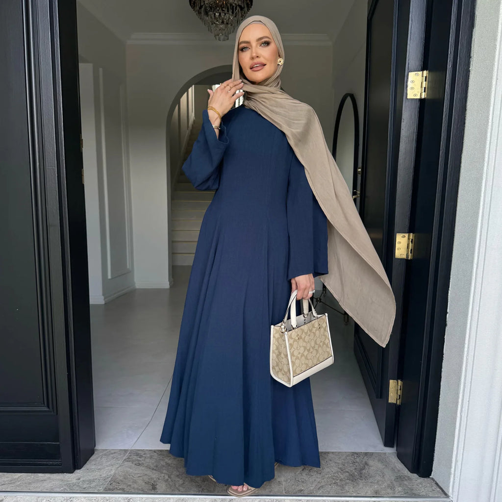 Plain Elegant Abaya Dress