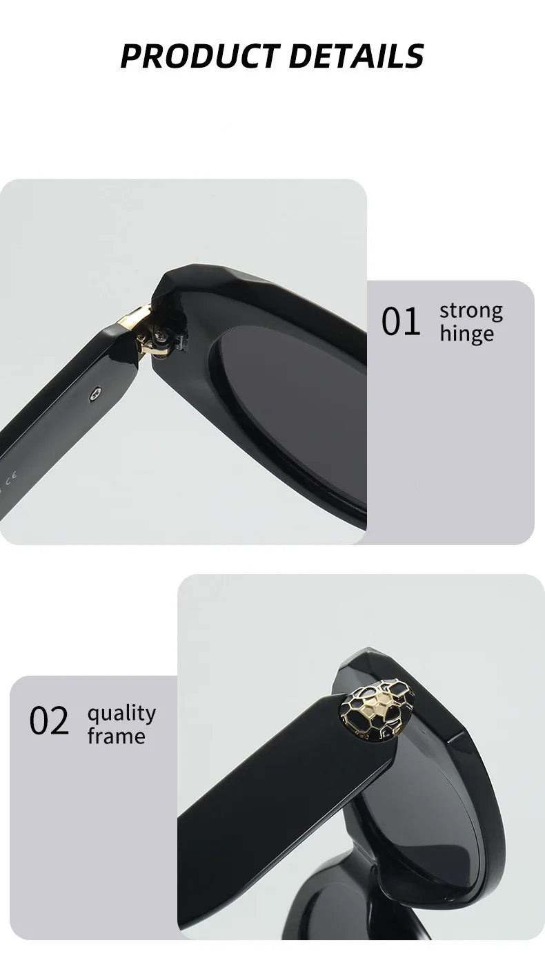 Y2K Irregular Cat Eye Sunglasses