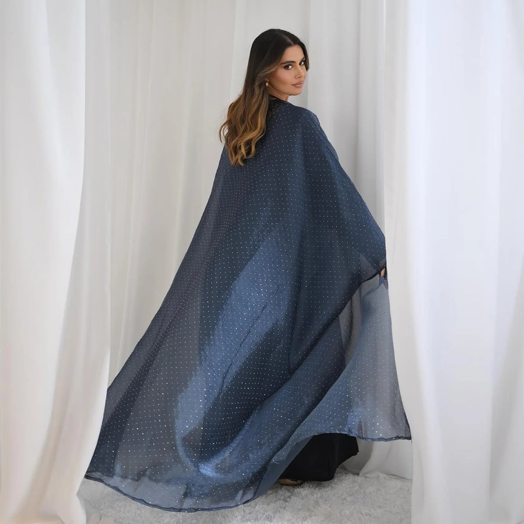 Elegant Abaya and Hijab Set