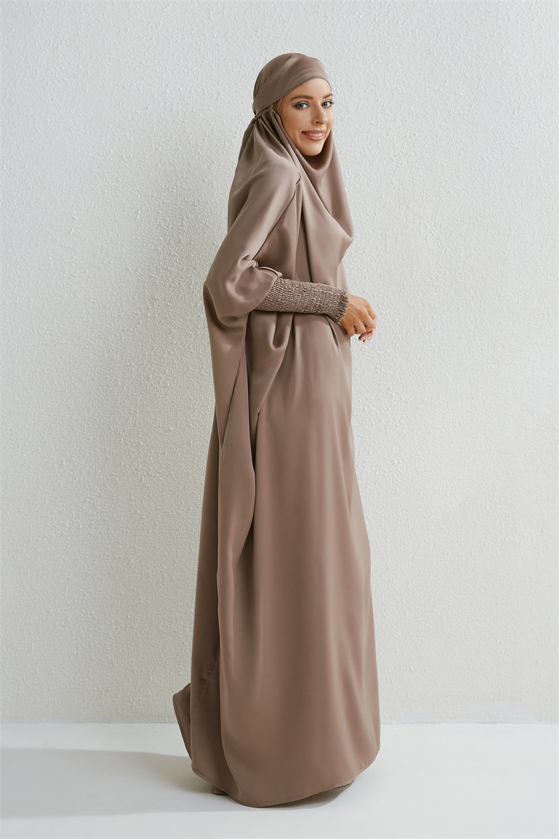 Elegant Hooded Abaya