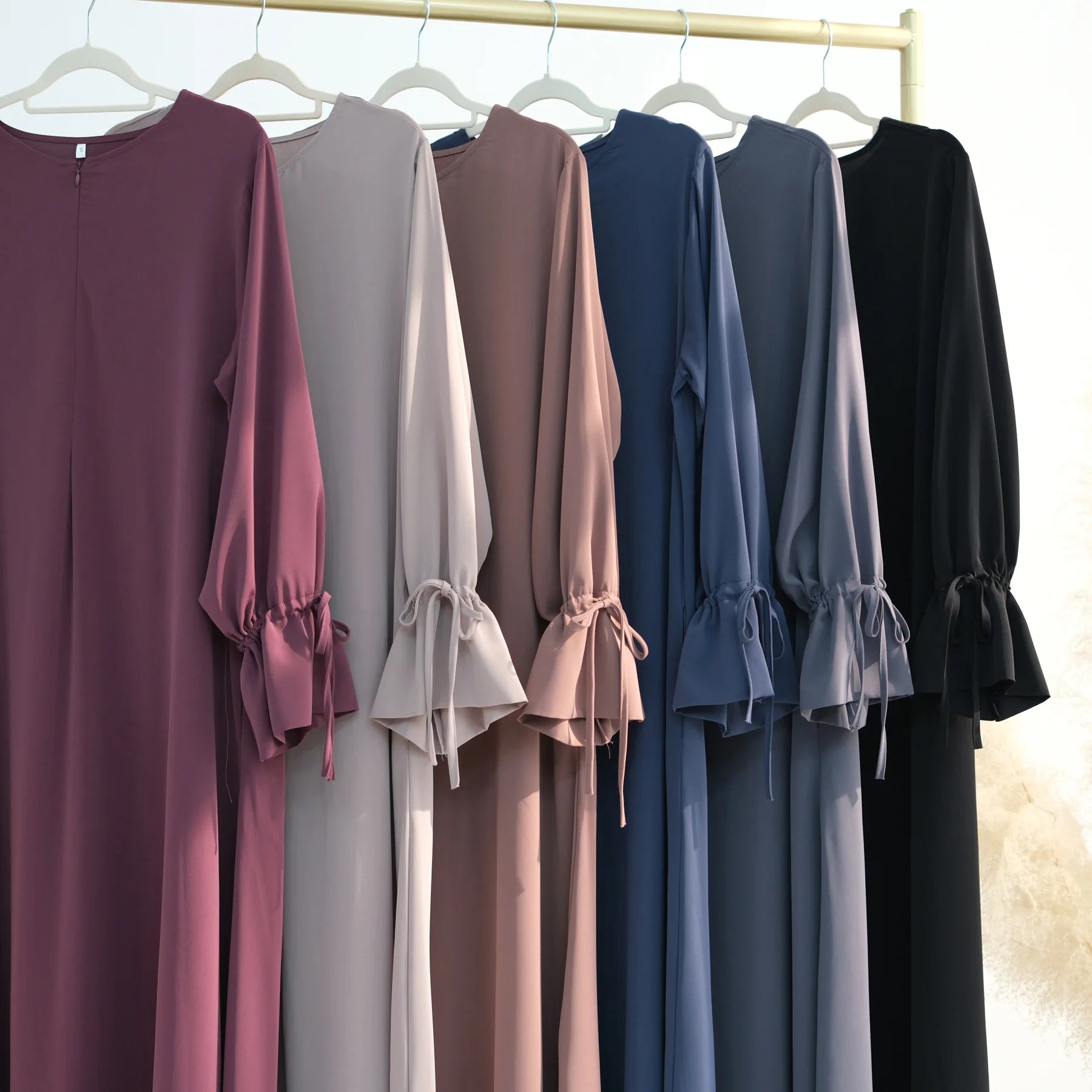 Elegant Dubai Plain Abaya