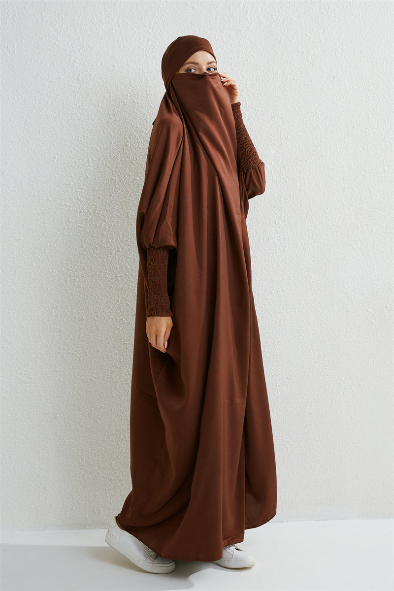 Elegant Hooded Abaya