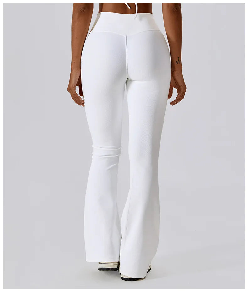 Luxury Stretch Flared Leggings