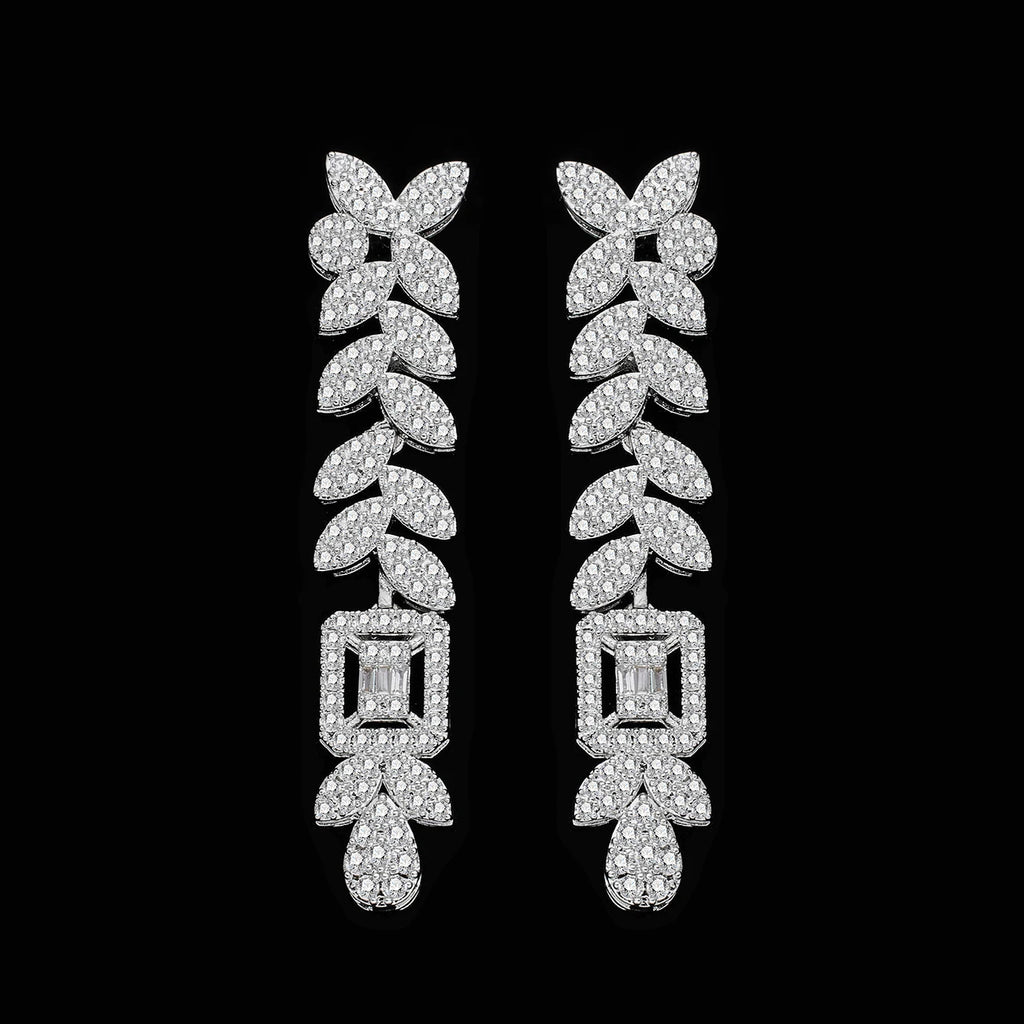 Luxury 4 Piece Cubic Zirconia Bridal Jewelry Set