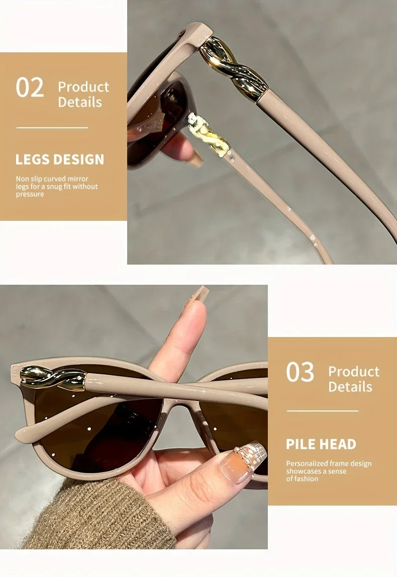 Designer Vintage Cat Eye Sunglasses