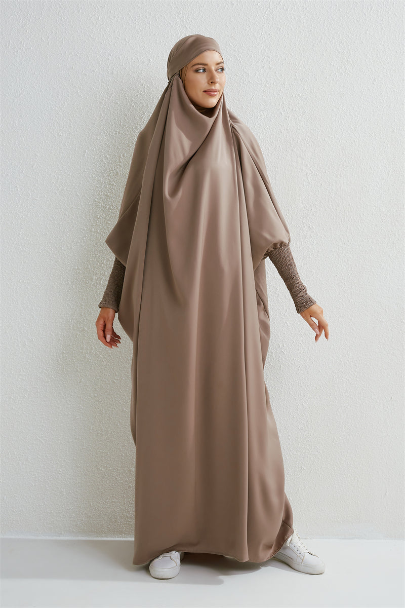 Elegant Hooded Abaya