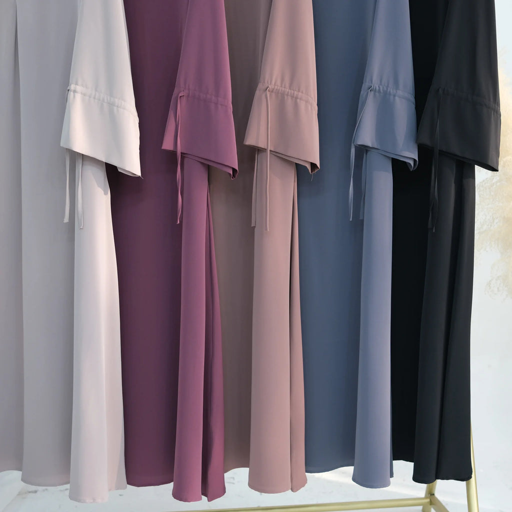 Elegant Dubai Plain Abaya