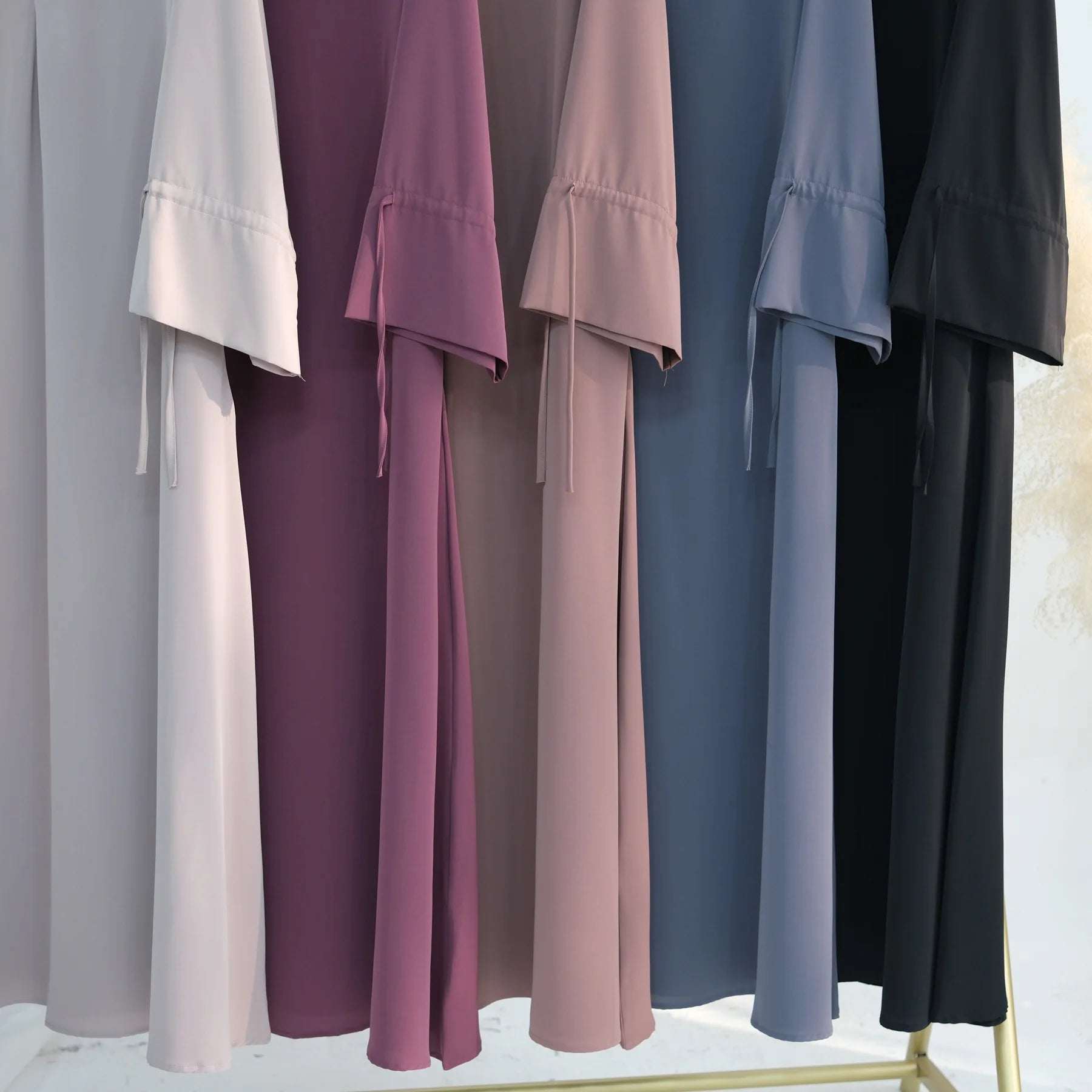 Elegant Dubai Plain Abaya