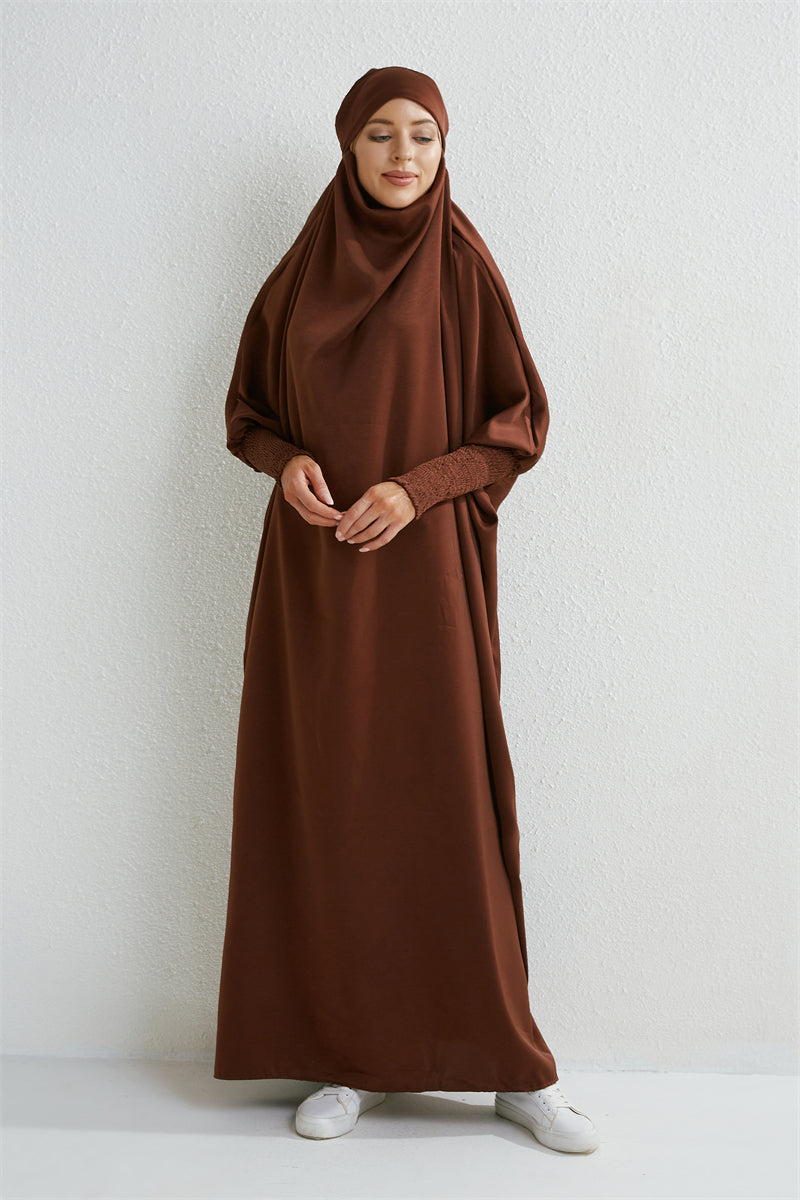 Elegant Hooded Abaya