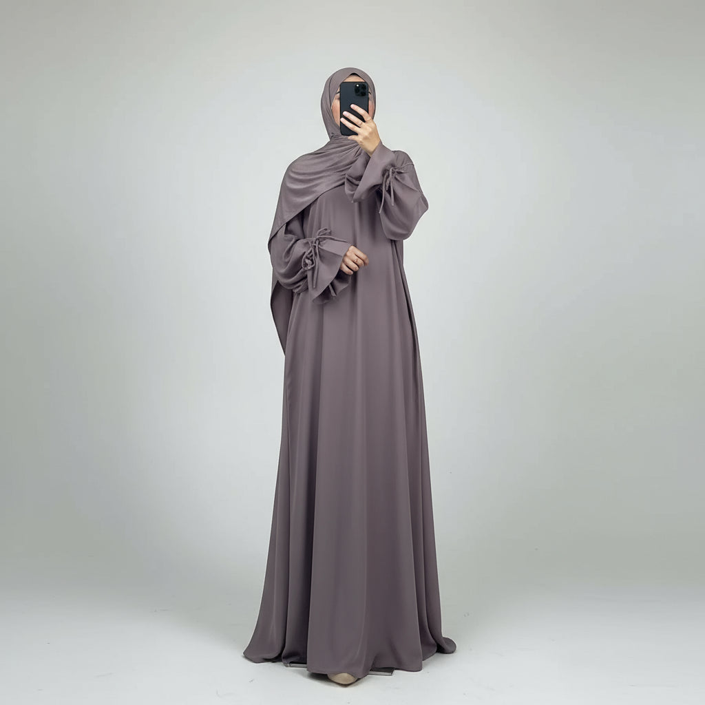 Elegant Dubai Plain Abaya