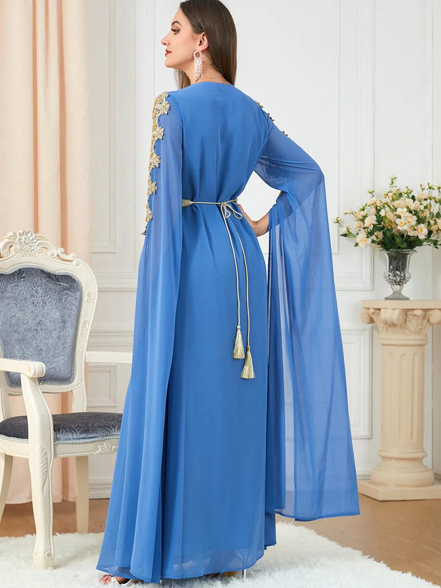 Moroccan Party Abaya Dress