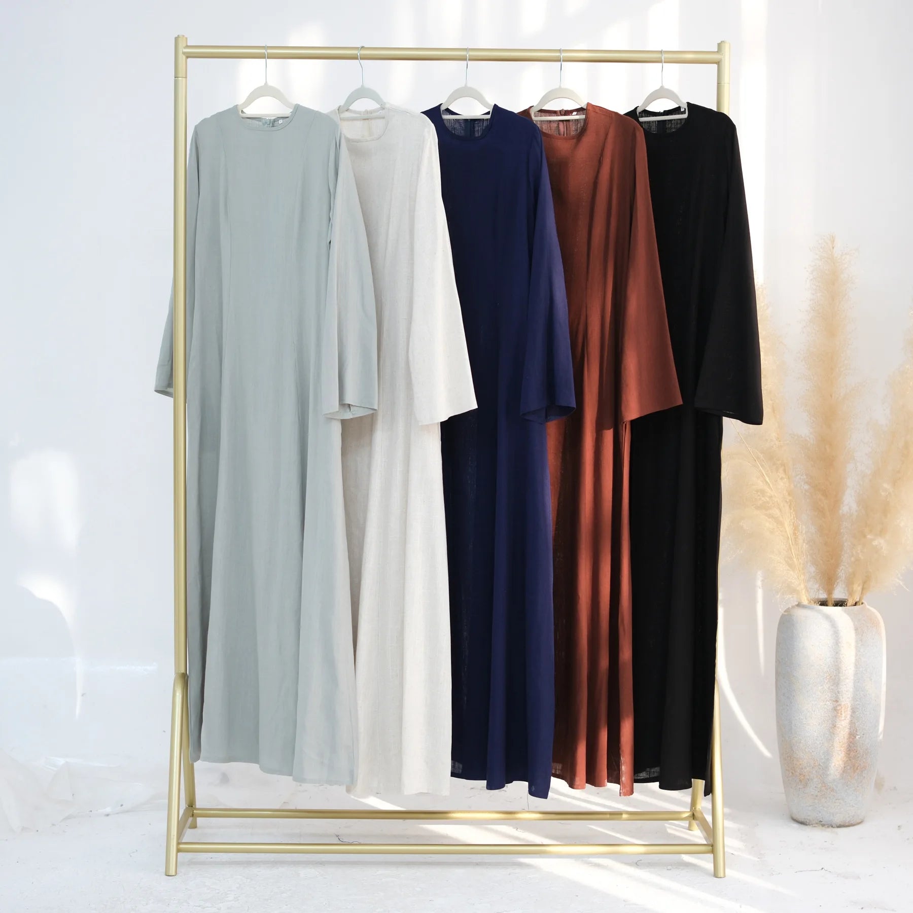 Plain Elegant Abaya Dress