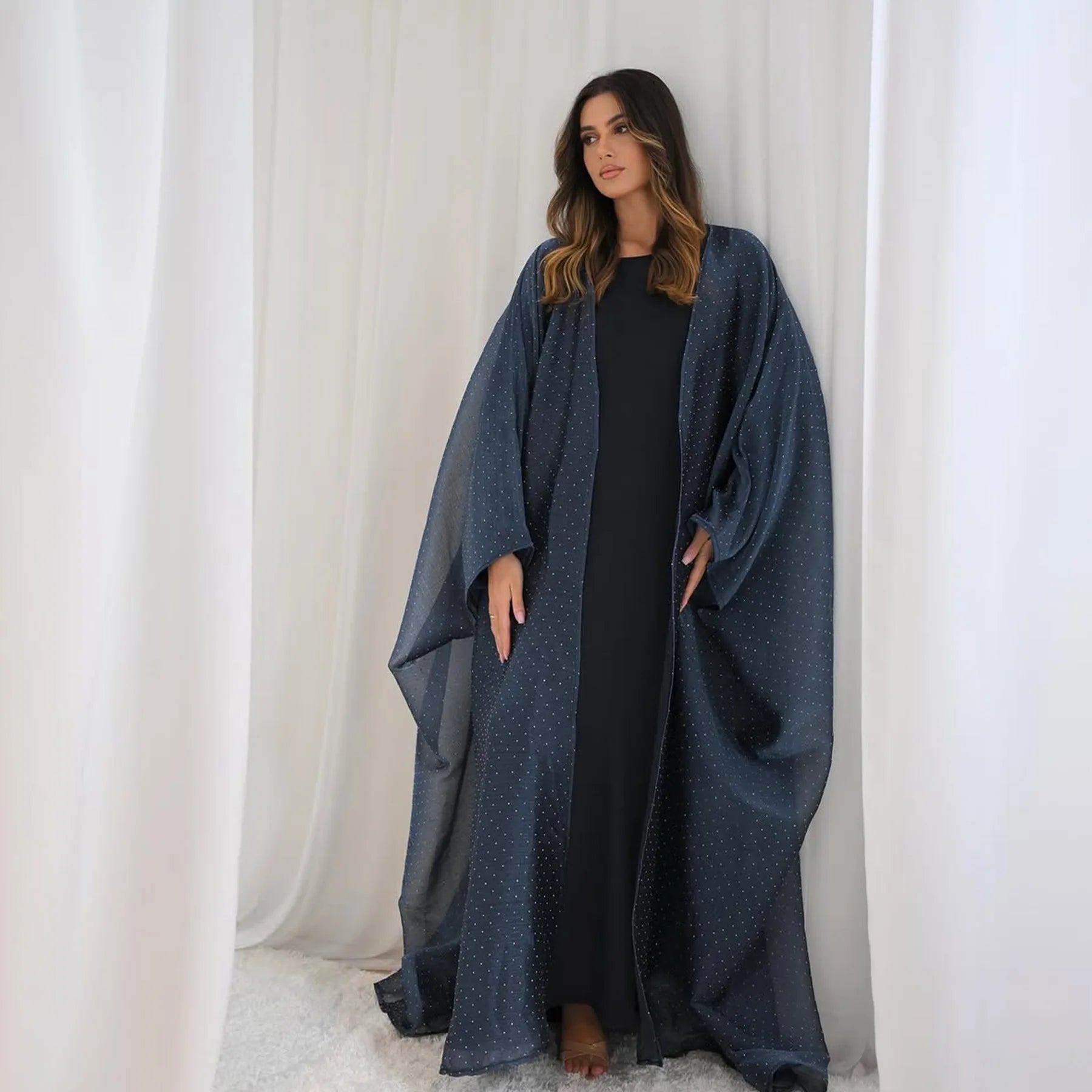 Elegant Abaya and Hijab Set