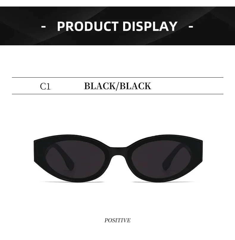 Luxury Small Frame Cat-Eye Sunglasses