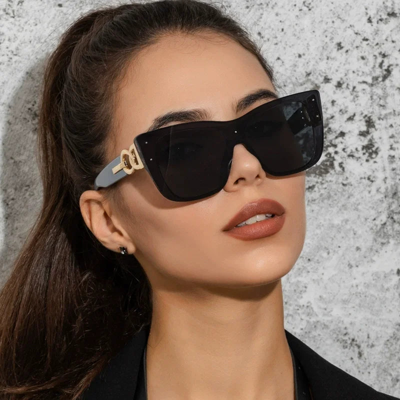 Oversized Cat Eye Sunglasses
