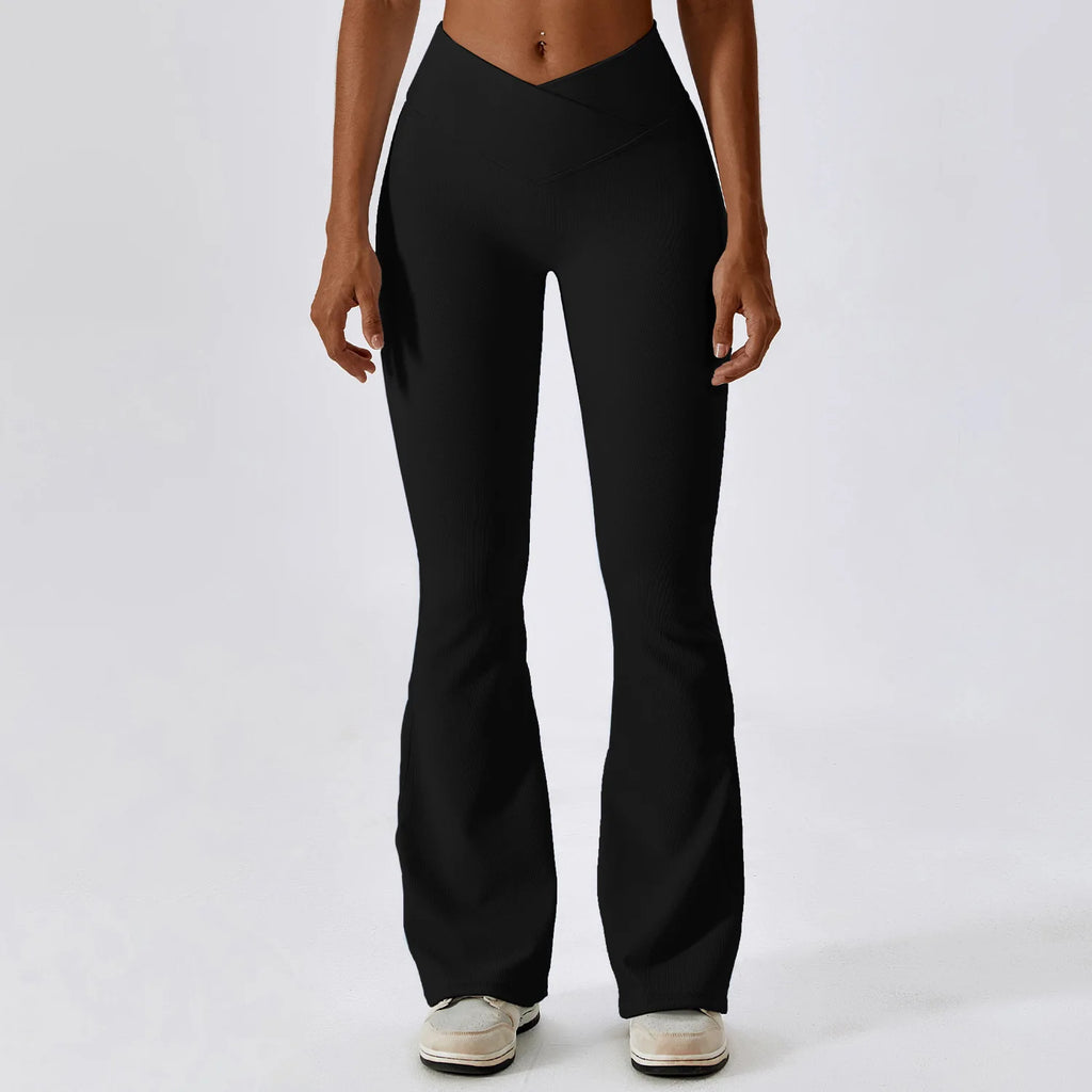 Luxury Stretch Flared Leggings