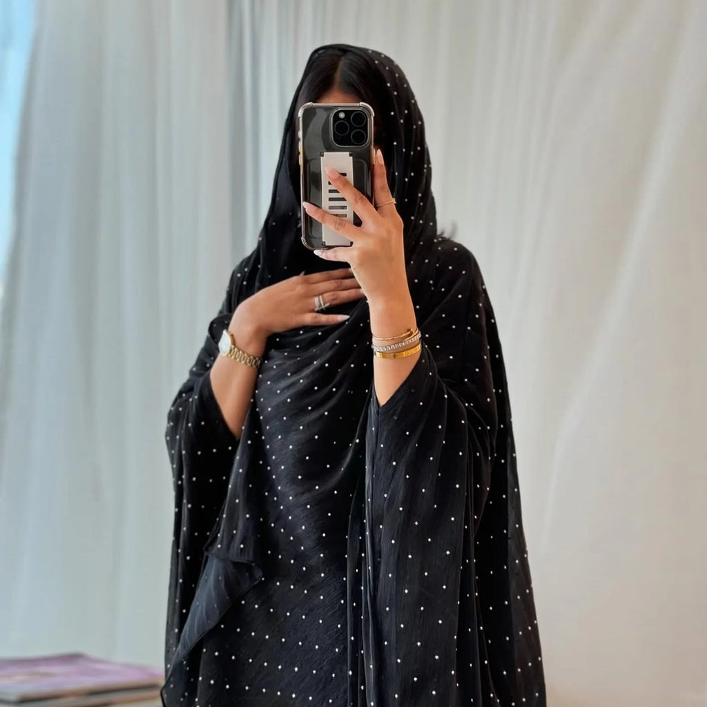 Elegant Abaya and Hijab Set