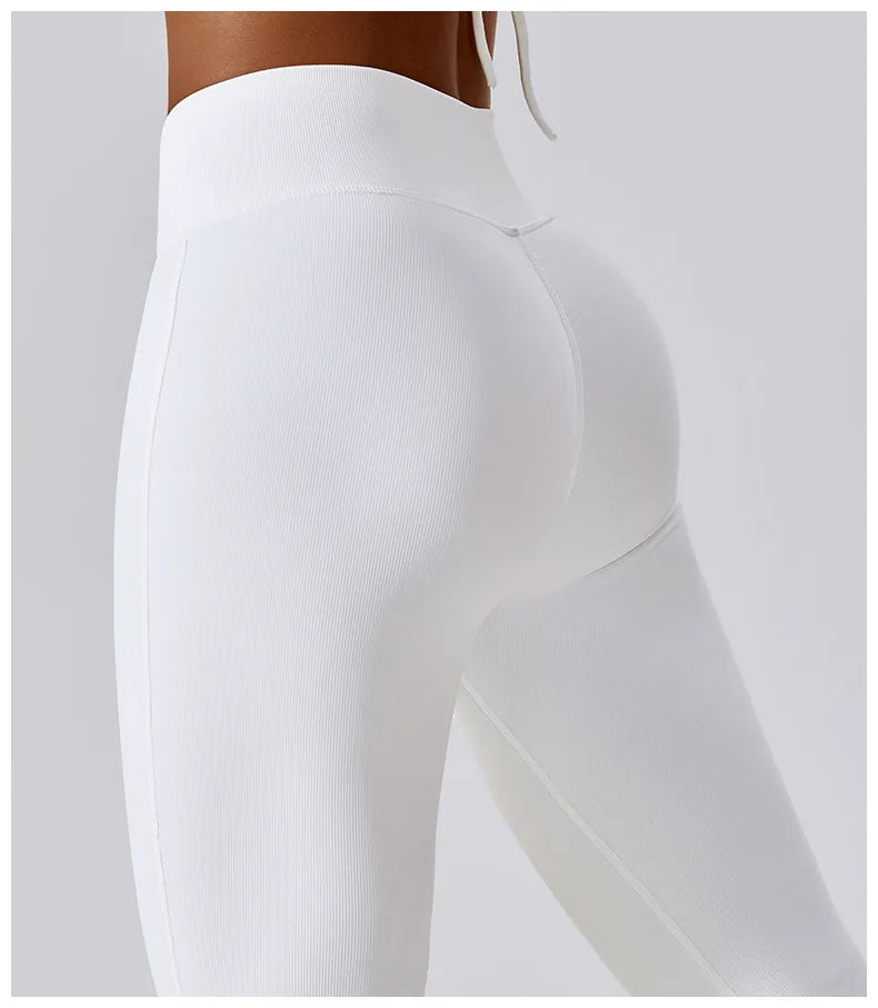 Luxury Stretch Flared Leggings