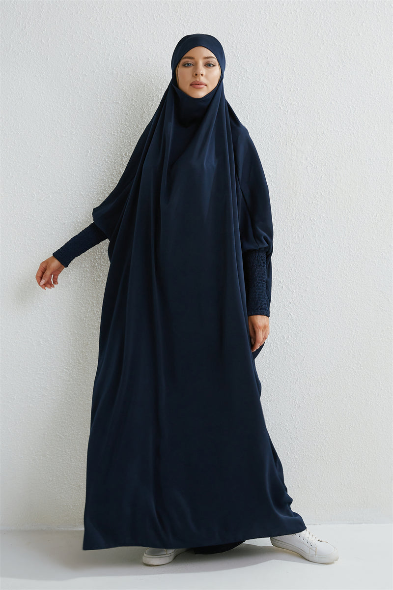 Elegant Hooded Abaya