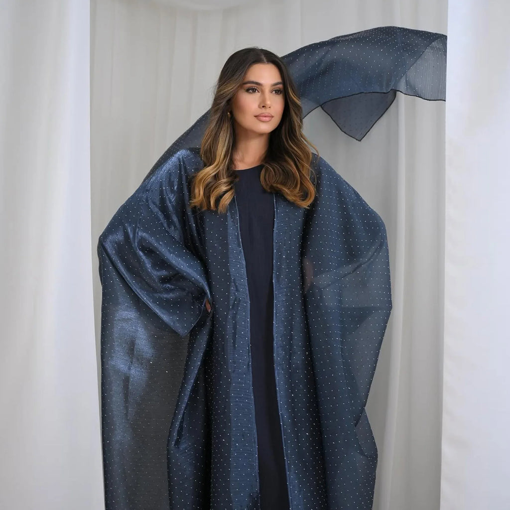 Elegant Abaya and Hijab Set