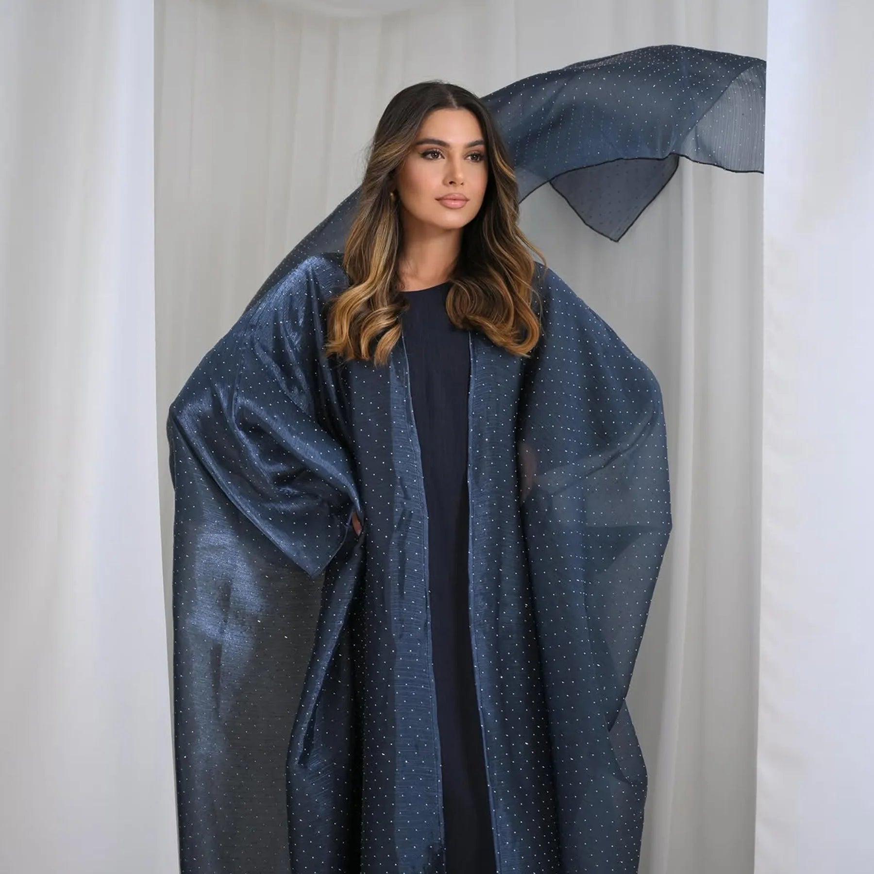 Elegant Abaya and Hijab Set