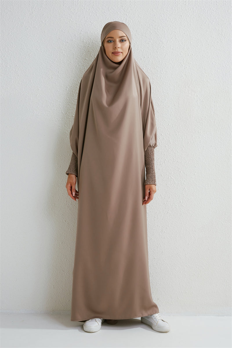 Elegant Hooded Abaya