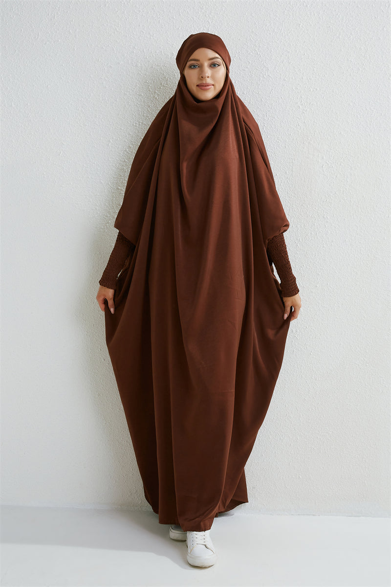 Elegant Hooded Abaya