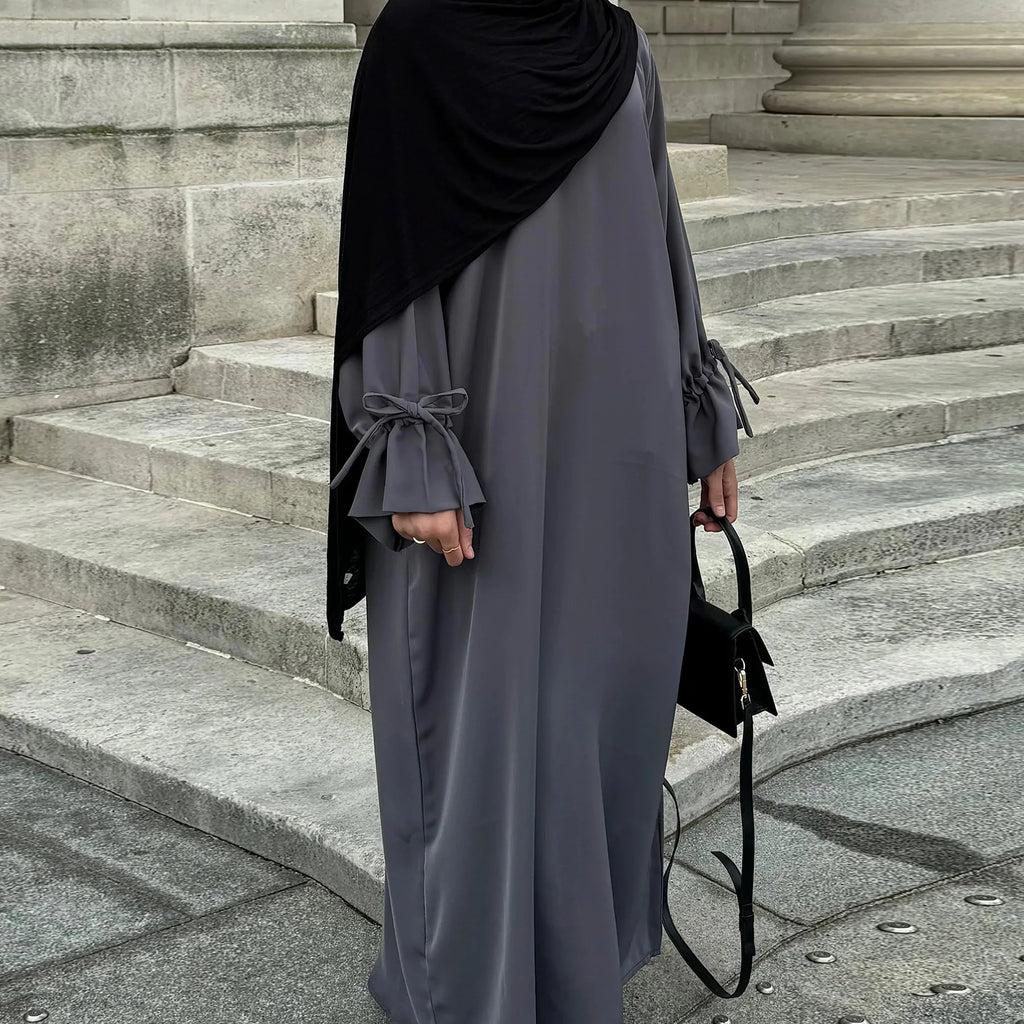 Elegant Dubai Plain Abaya