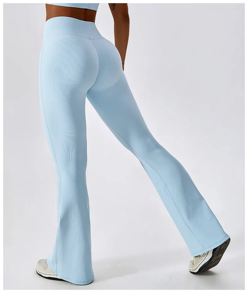 Luxury Stretch Flared Leggings