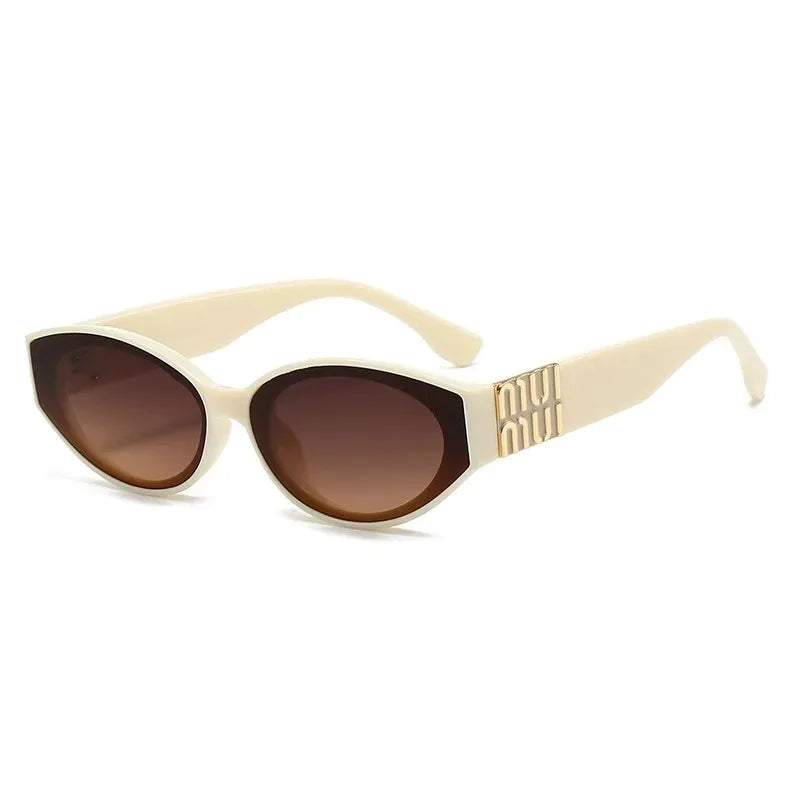 Luxury Small Frame Cat-Eye Sunglasses