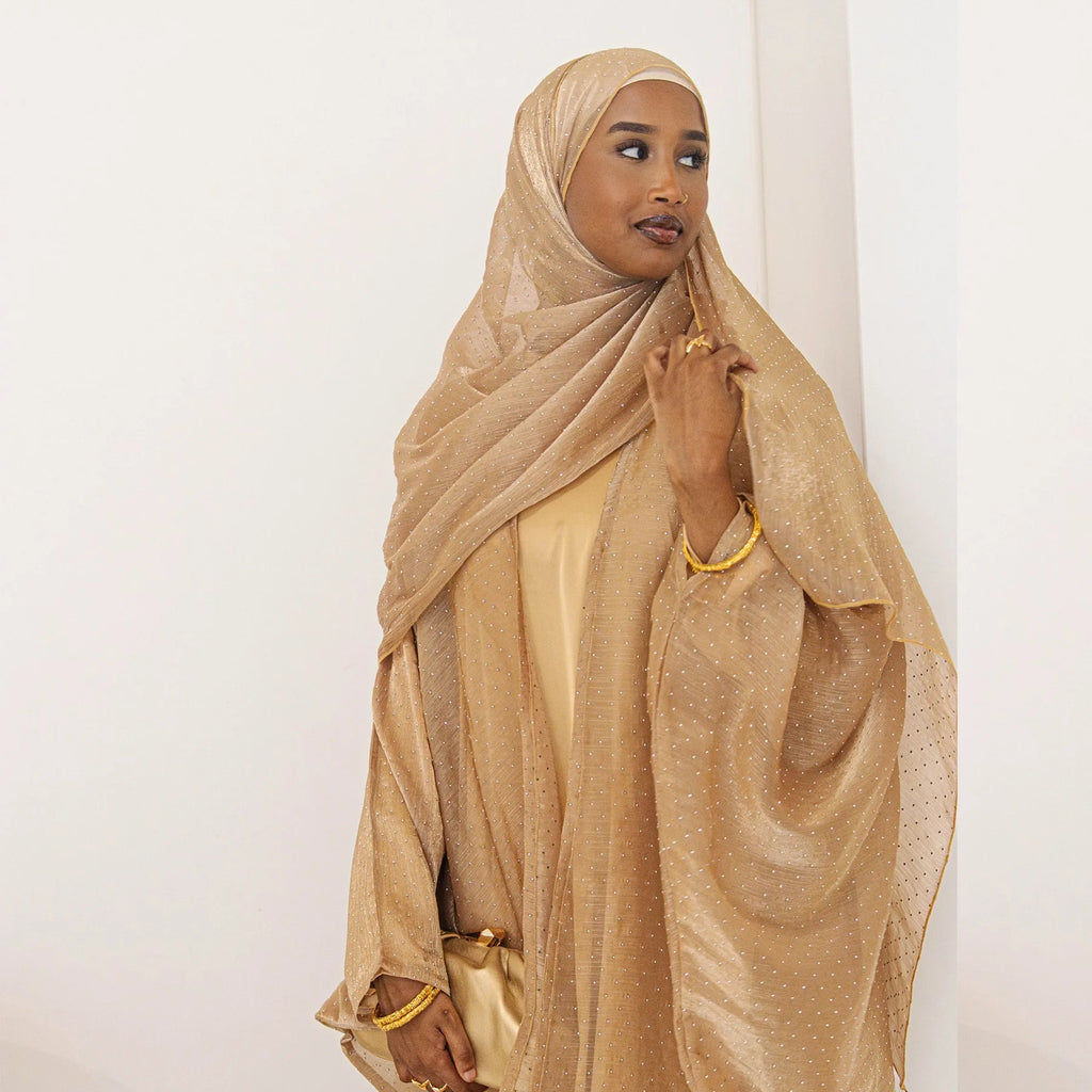 Elegant Abaya and Hijab Set