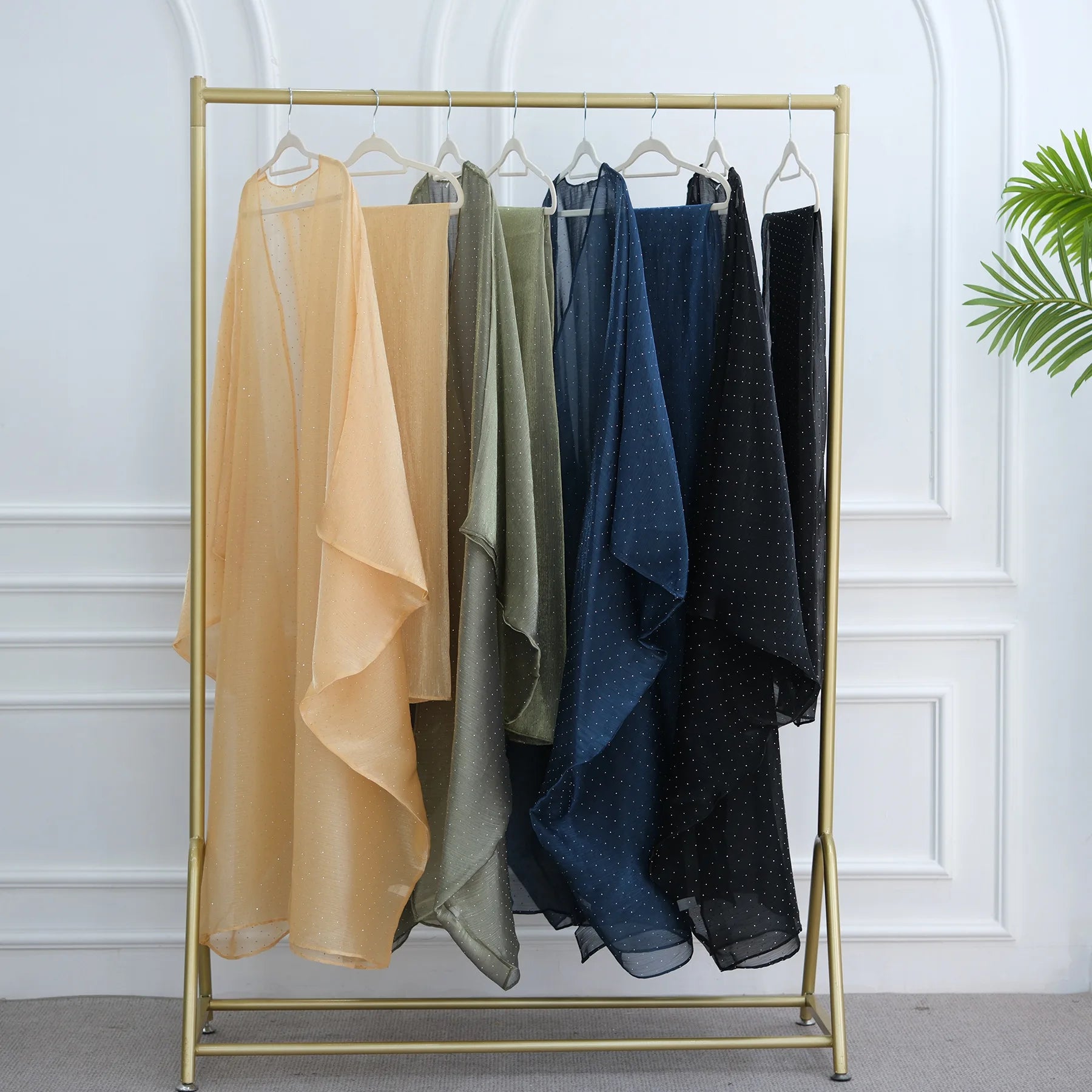 Elegant Abaya and Hijab Set