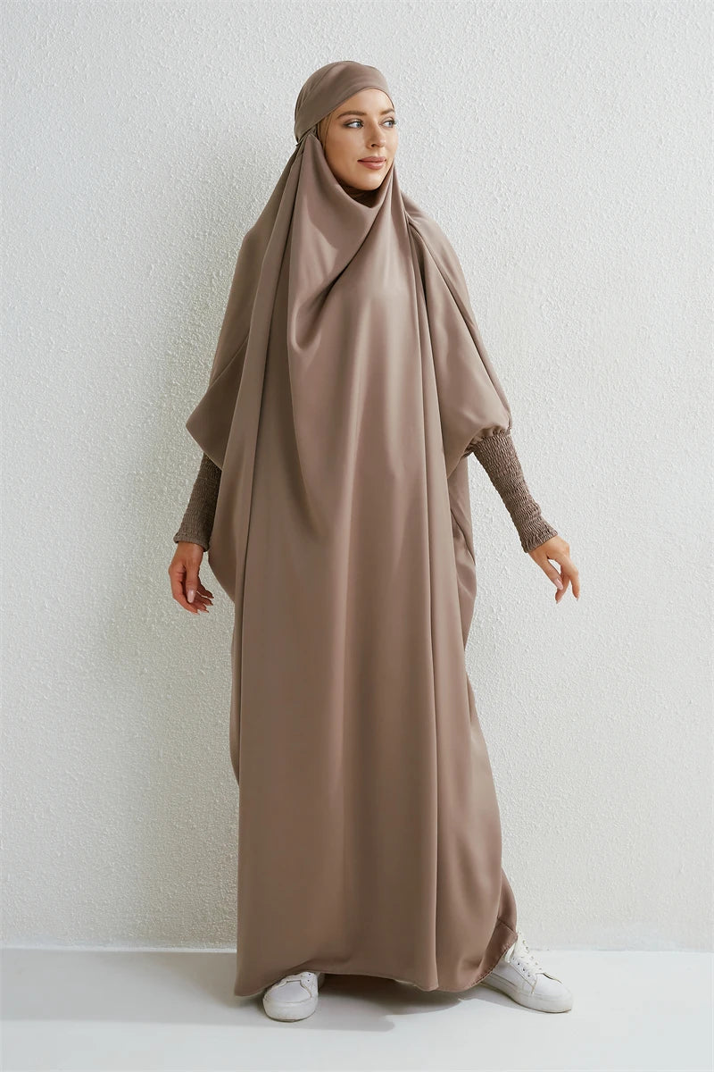 Elegant Hooded Abaya