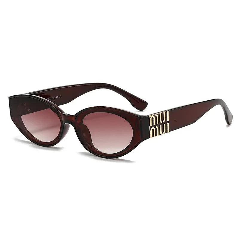 Luxury Small Frame Cat-Eye Sunglasses