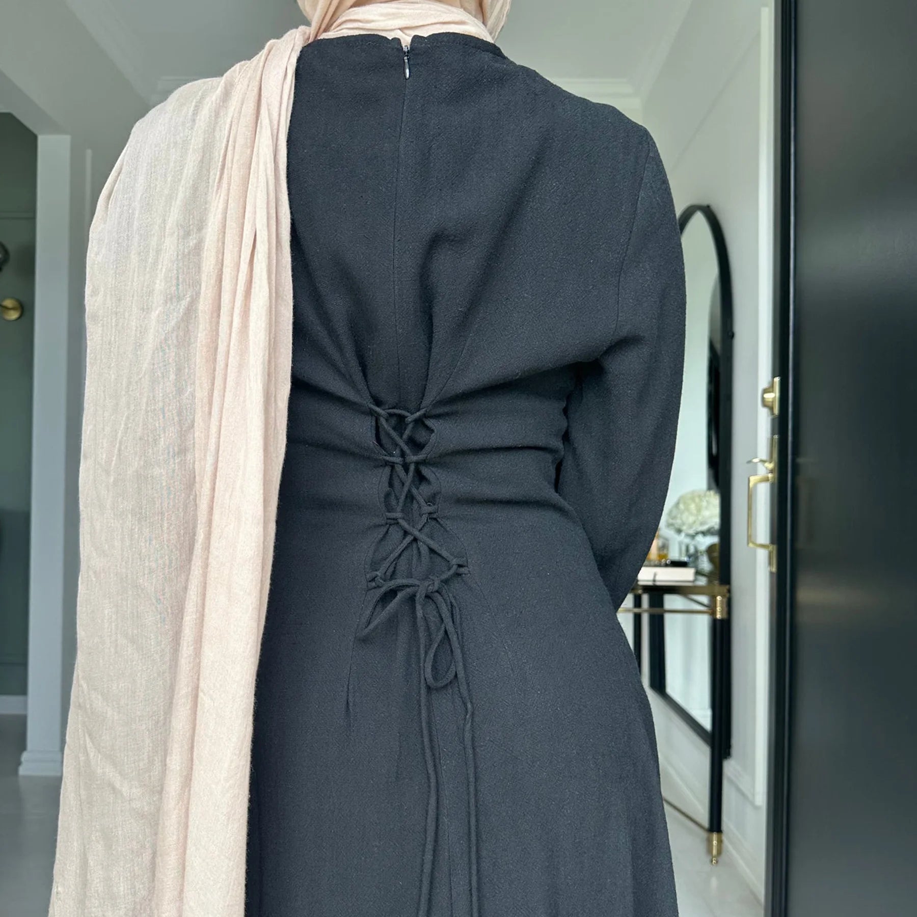 Plain Elegant Abaya Dress