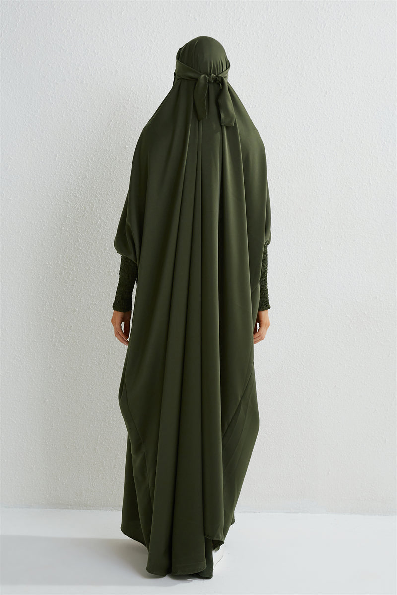 Elegant Hooded Abaya