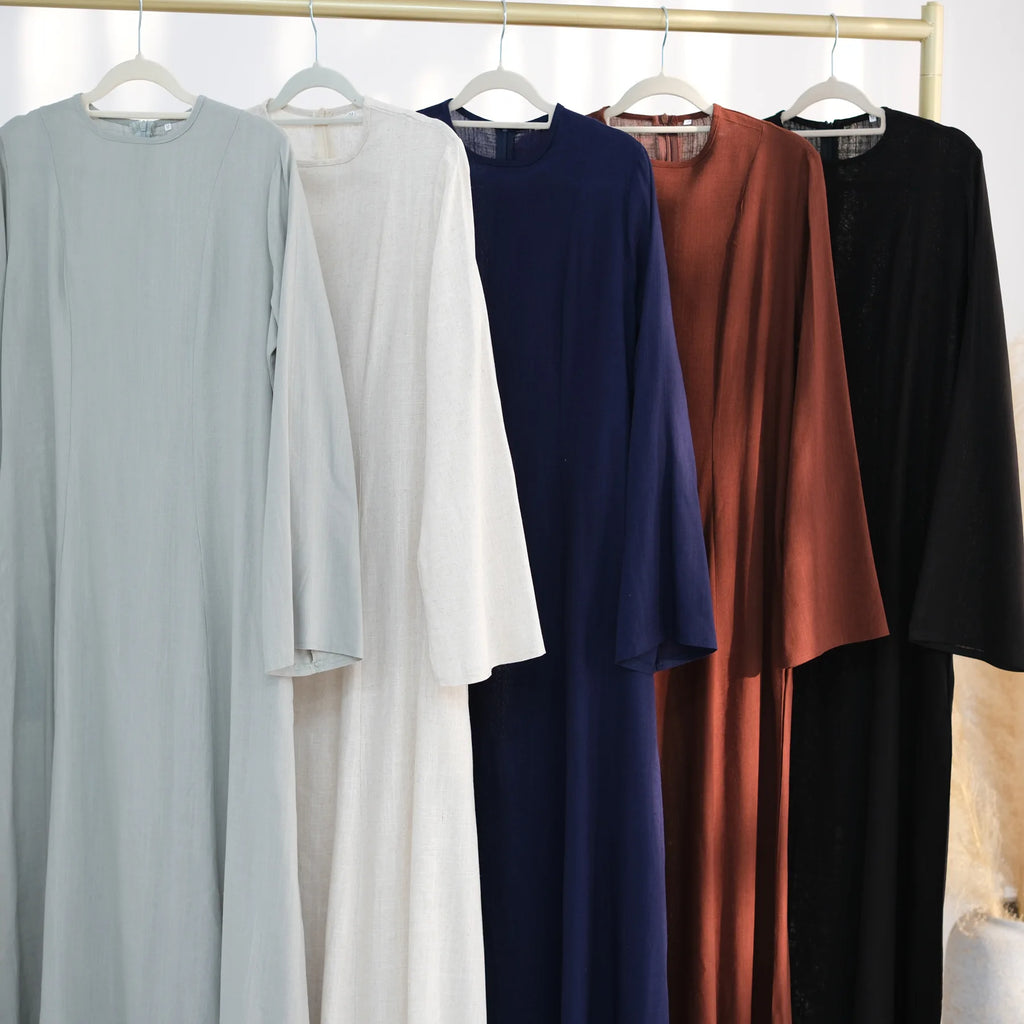 Plain Elegant Abaya Dress