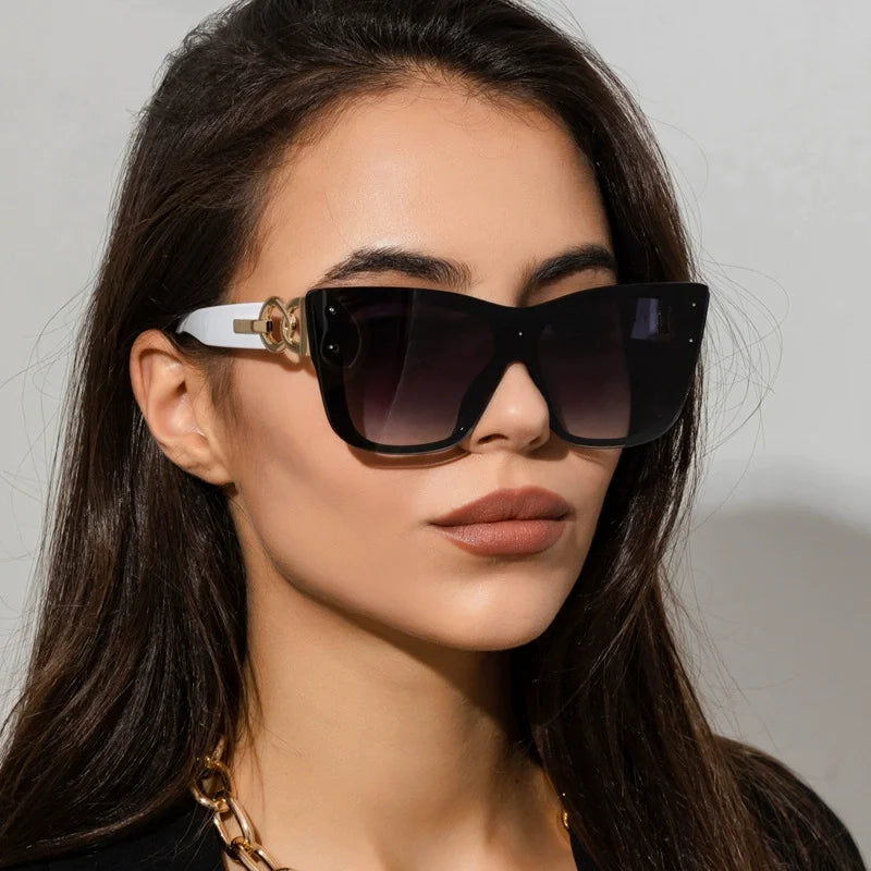 Oversized Cat Eye Sunglasses