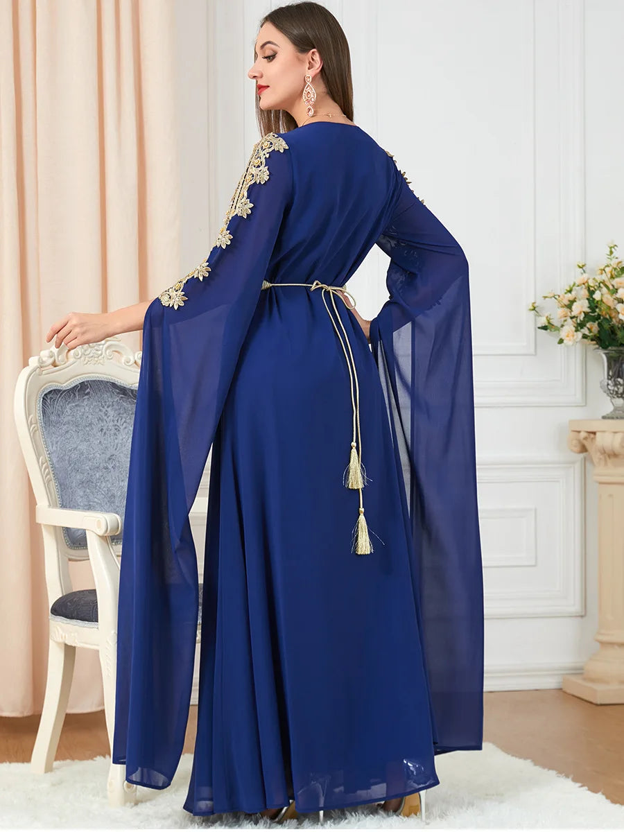 Moroccan Party Abaya Dress