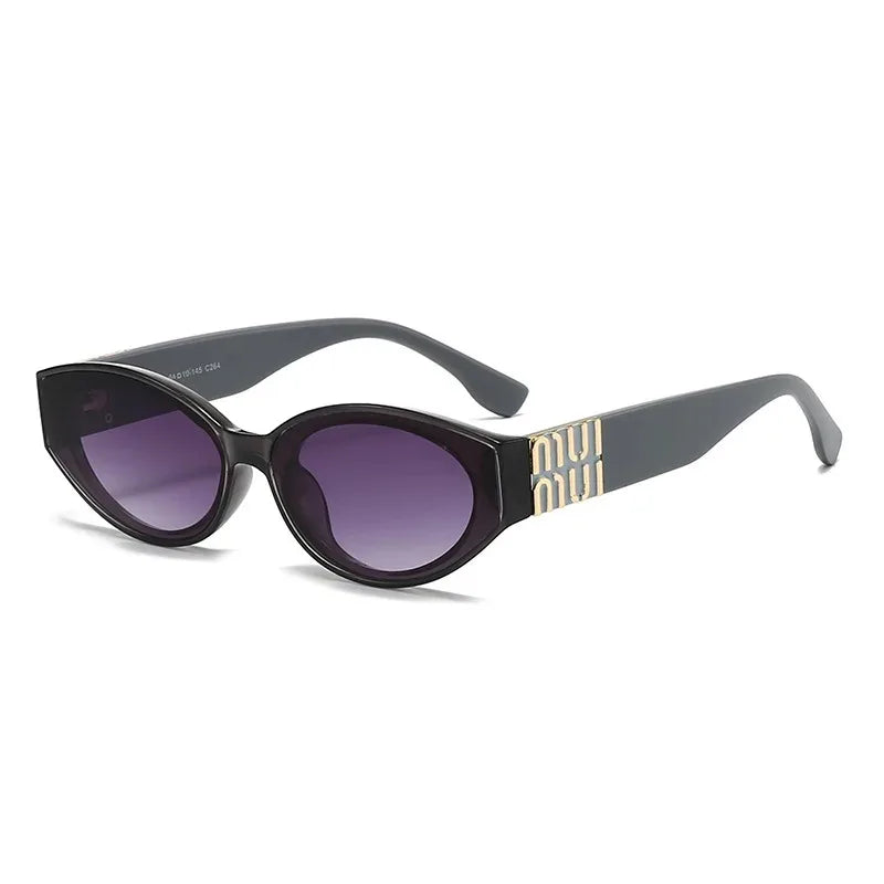 Luxury Small Frame Cat-Eye Sunglasses