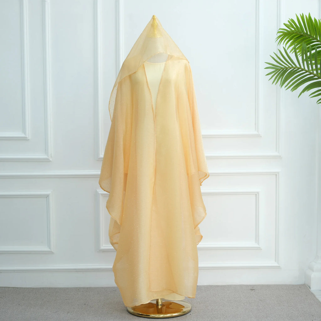 Elegant Abaya and Hijab Set