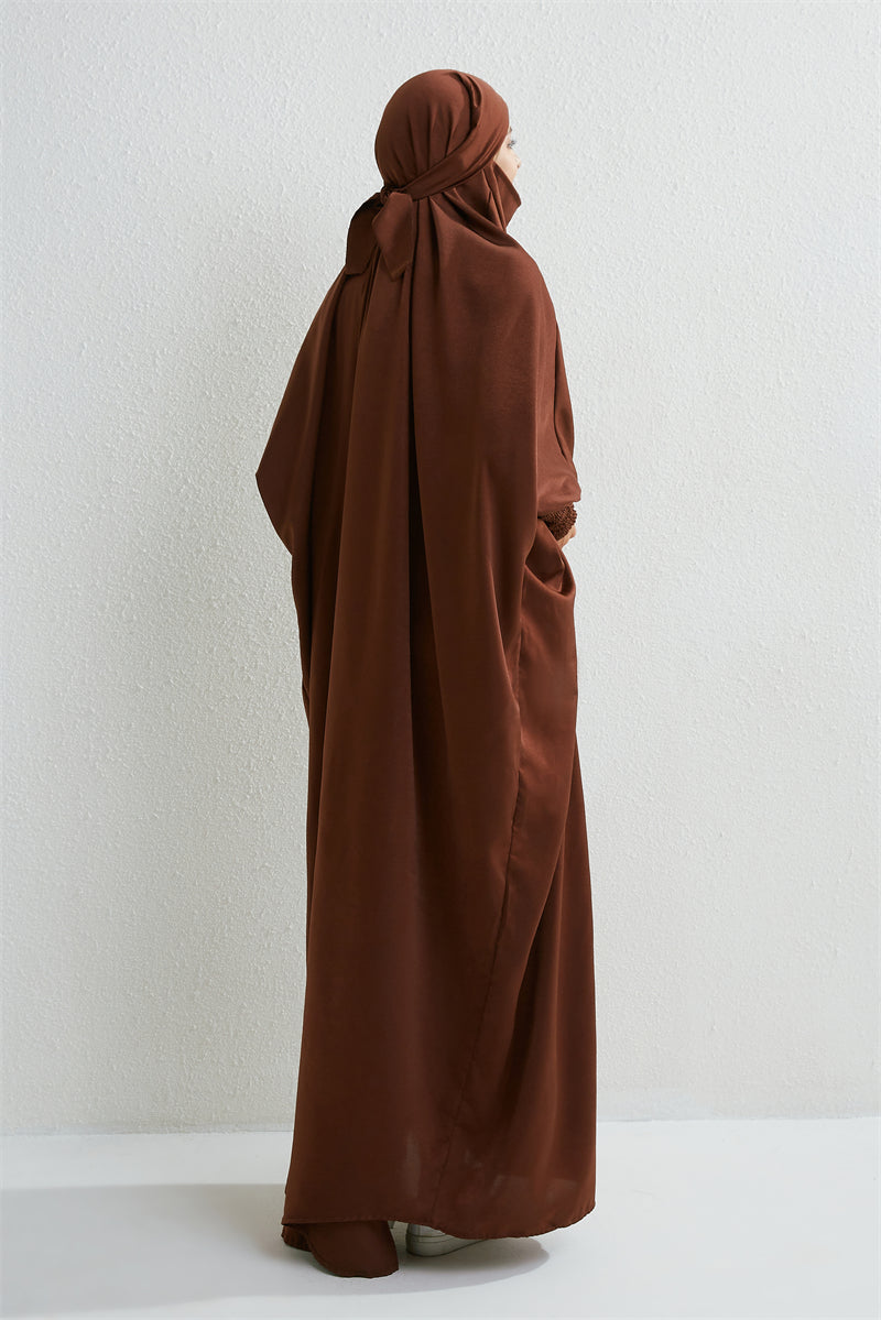 Elegant Hooded Abaya