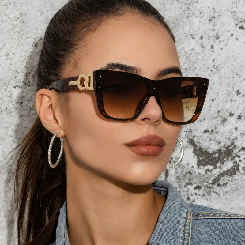 Oversized Cat Eye Sunglasses